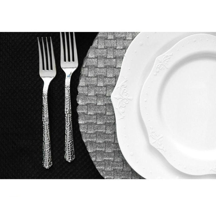 Nicole Fantini Collection Disposable Antique Collection Plastic Dinner